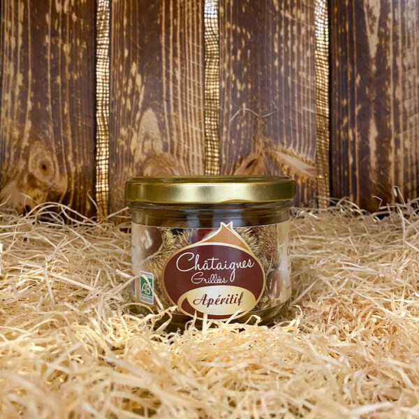 Châtaignes Grillées au Cognac