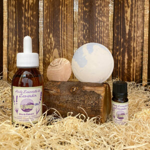 Quatuor grand et petit format : D'huile essentielle et son diffuseurs assorti