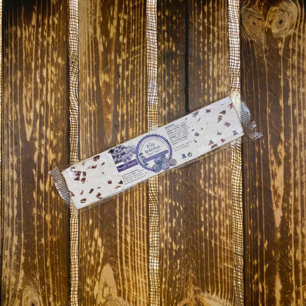 Nougat Barre Tendre Pépites de Myrtille