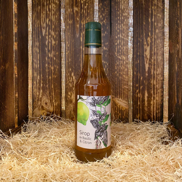 Sirop de Basilic au Citron